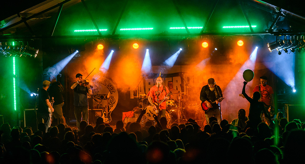 Ferocious Dog bring the house down at Farmer Phil's Festival 2016